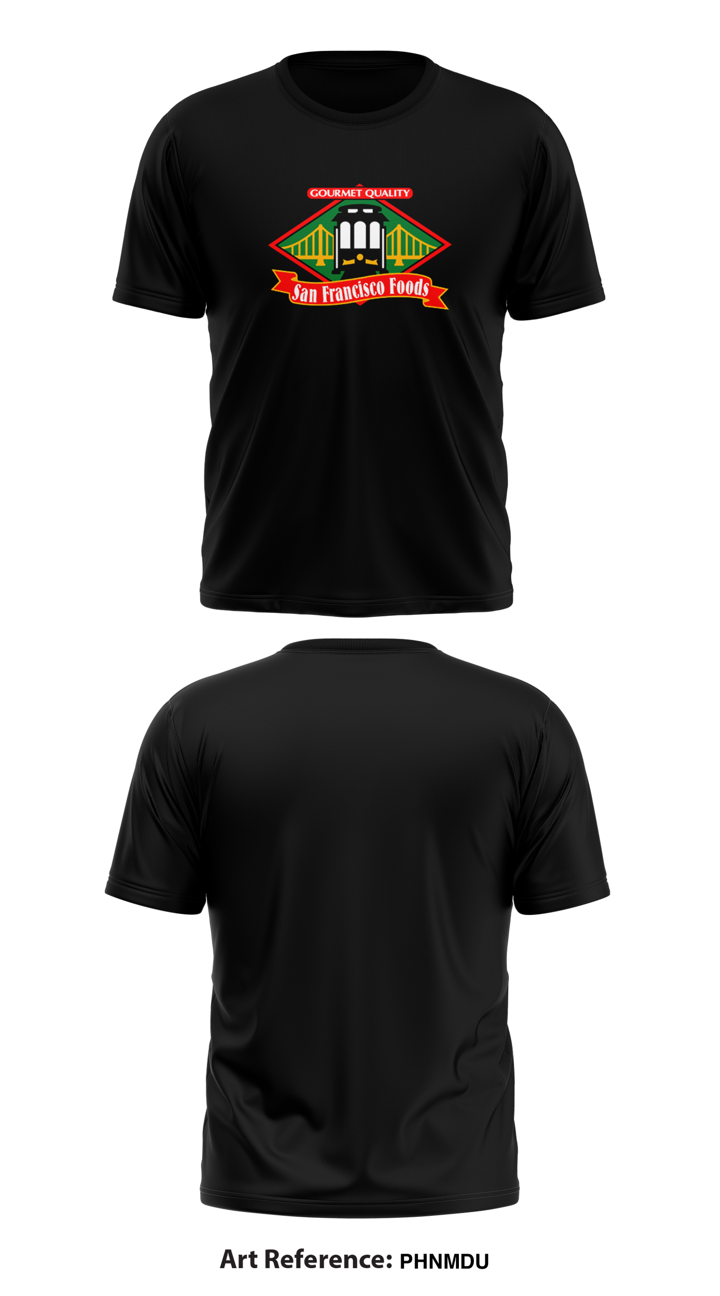 San Francisco Food Store 1 Core Men's SS Performance Tee - phnMDu