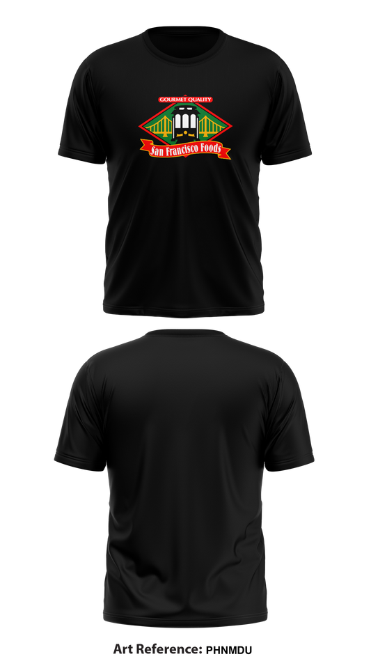San Francisco Food Store 1 Core Men's SS Performance Tee - phnMDu
