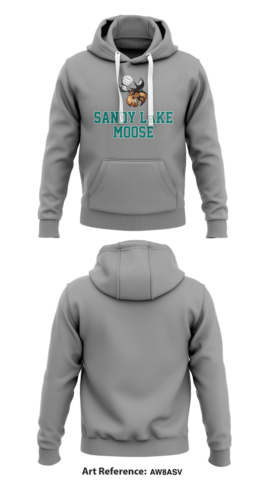 Sandy lake moose Store 1 Core Men's Hooded Performance Sweatshirt - AW8AsV