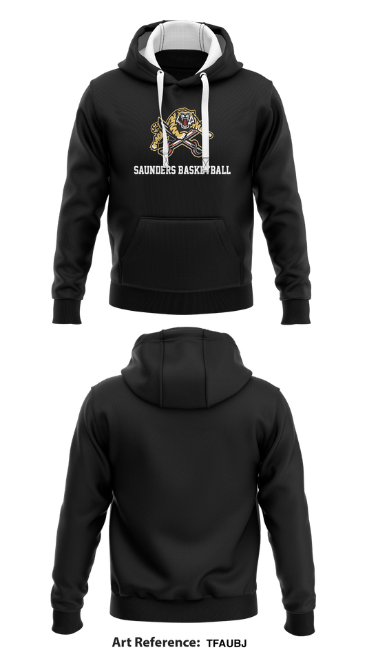 Saunders Basketball Store 1 Core Men's Hooded Performance Sweatshirt - TfaubJ