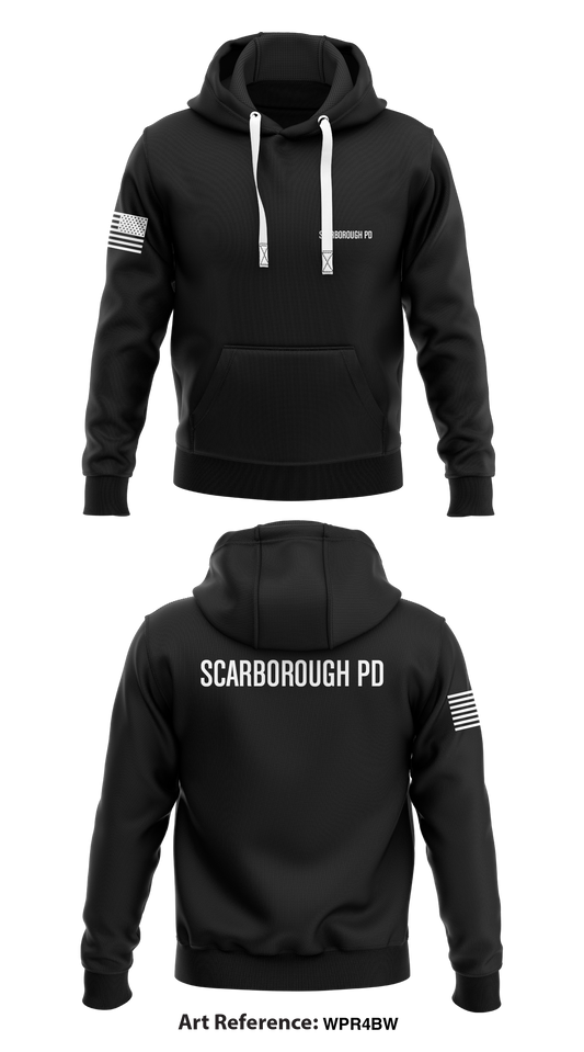 Scarborough pd Store 1  Core Men's Hooded Performance Sweatshirt - WPR4BW