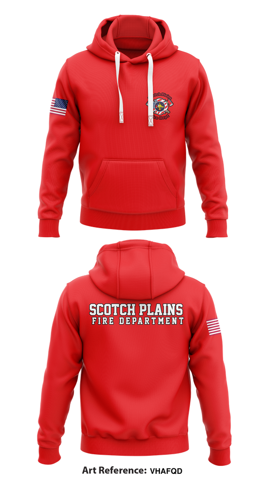 Scotch Plains Fire Department Store 1  Core Men's Hooded Performance Sweatshirt - VhaFQD