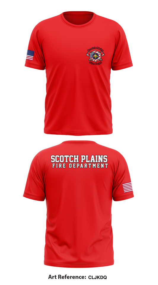 Scotch Plains Fire Department Store 1 Core Men's SS Performance Tee - cLJKdq