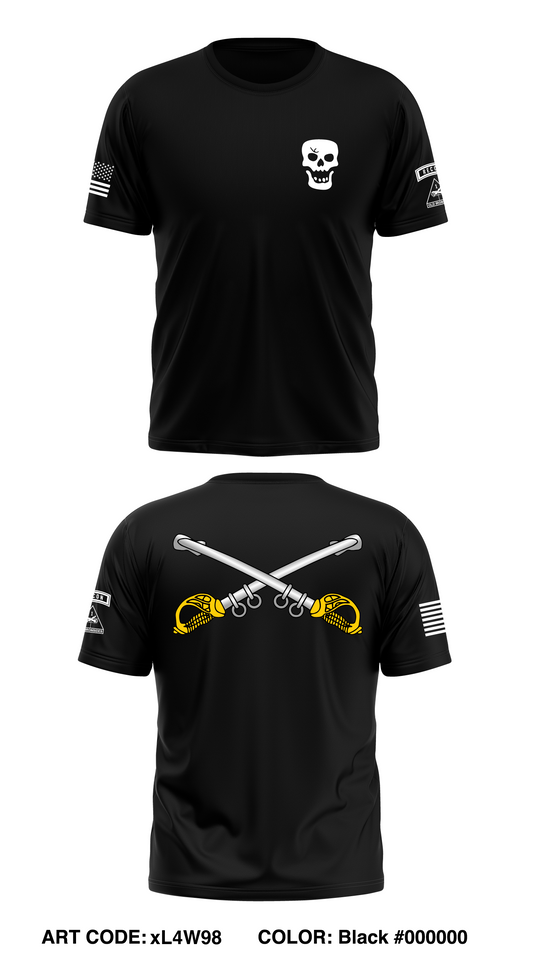 Scout Platoon, 1st Battalion, 37th Armor Regiment Store 1 Core Men's SS Performance Tee - xL4W98