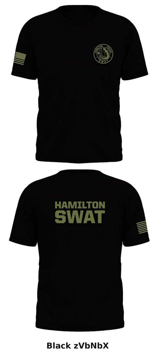 HAMILTON SWAT Store 1 Core Men's SS Performance Tee - zVbNbX