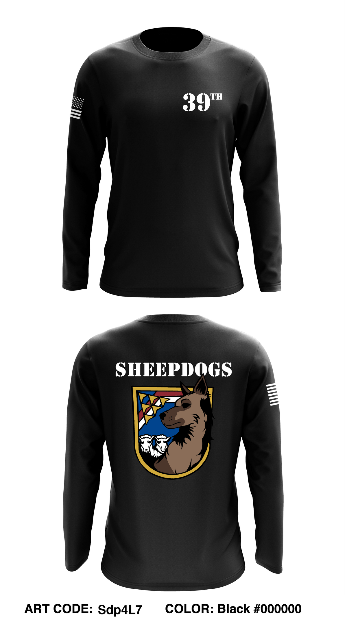 39th SFS Incirlik AB Core Men's LS Performance Tee - Sdp4L7