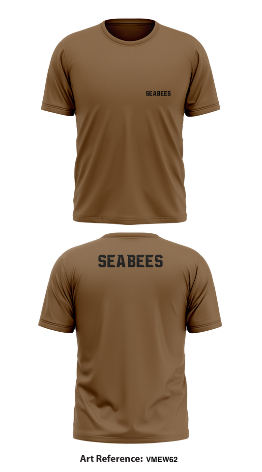 Seabees Store 1 Core Men's SS Performance Tee - 25Q6fh
