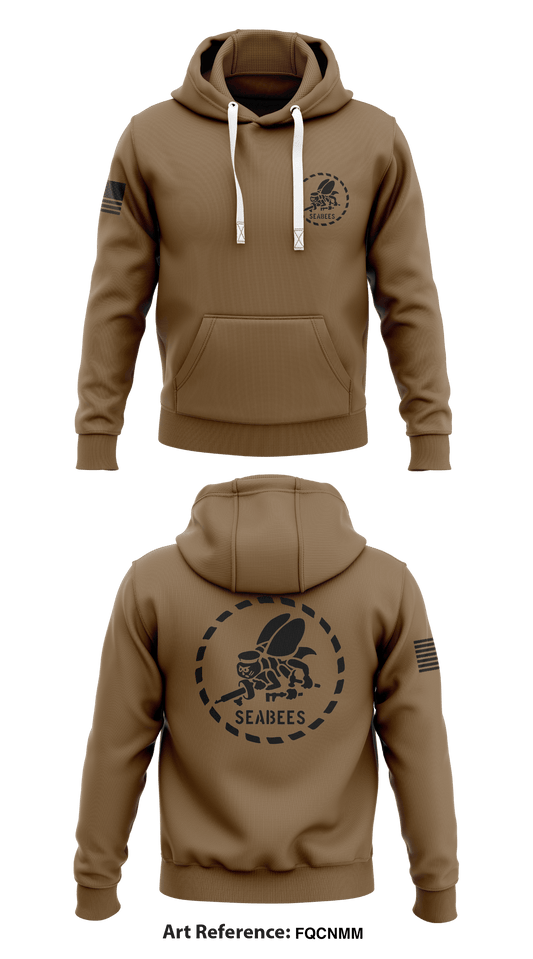 Seabees Store 2  Core Men's Hooded Performance Sweatshirt - FQCnMM