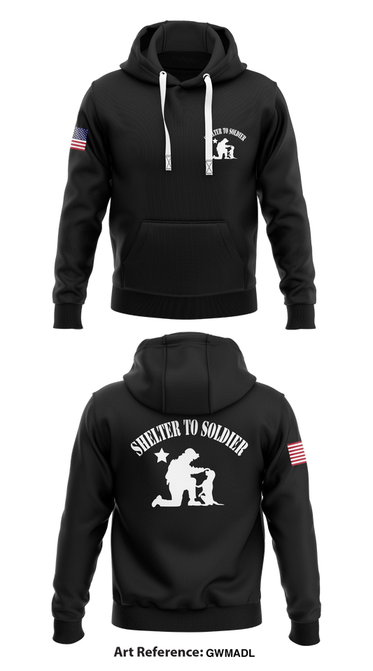 Shelter to Soldier Core Men's Hooded Performance Sweatshirt - gwmAdL
