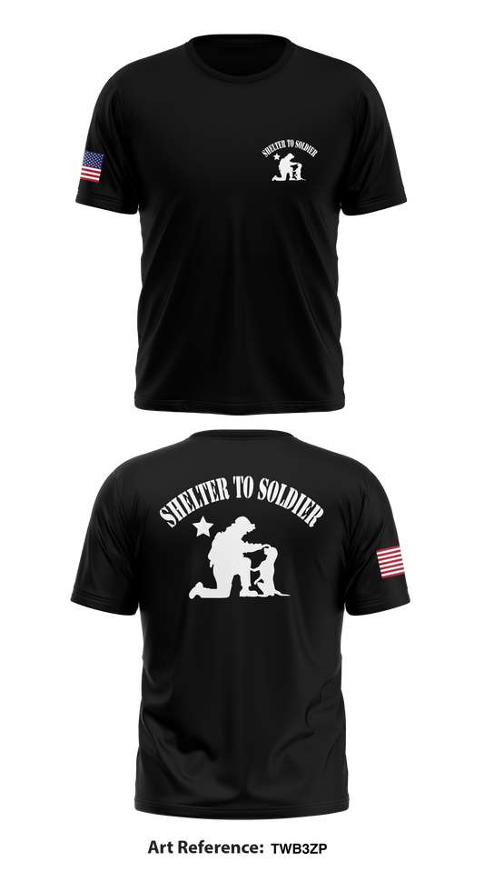 Shelter To Soldier Core Men's SS Performance Tee - tWB3zp