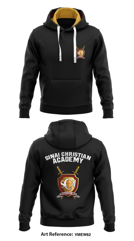 Sinai Christian Academy Store 1  Core Men's Hooded Performance Sweatshirt - BqN2e8