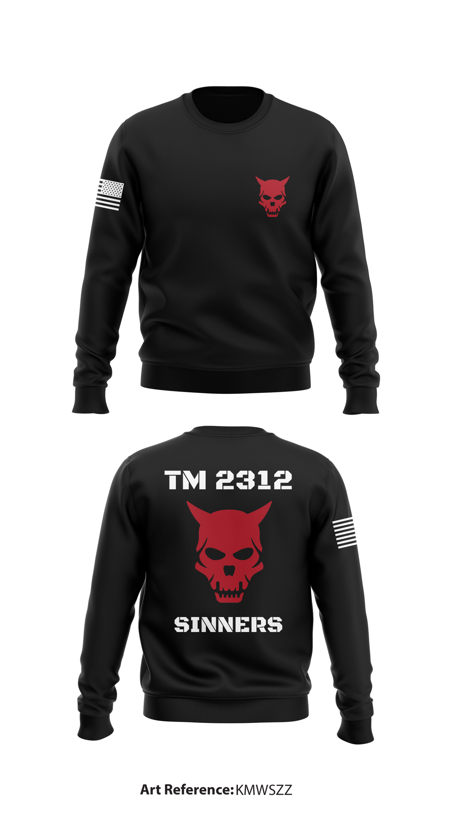 Sinners Store 1 Core Men's Crewneck Performance Sweatshirt - KMWSzz