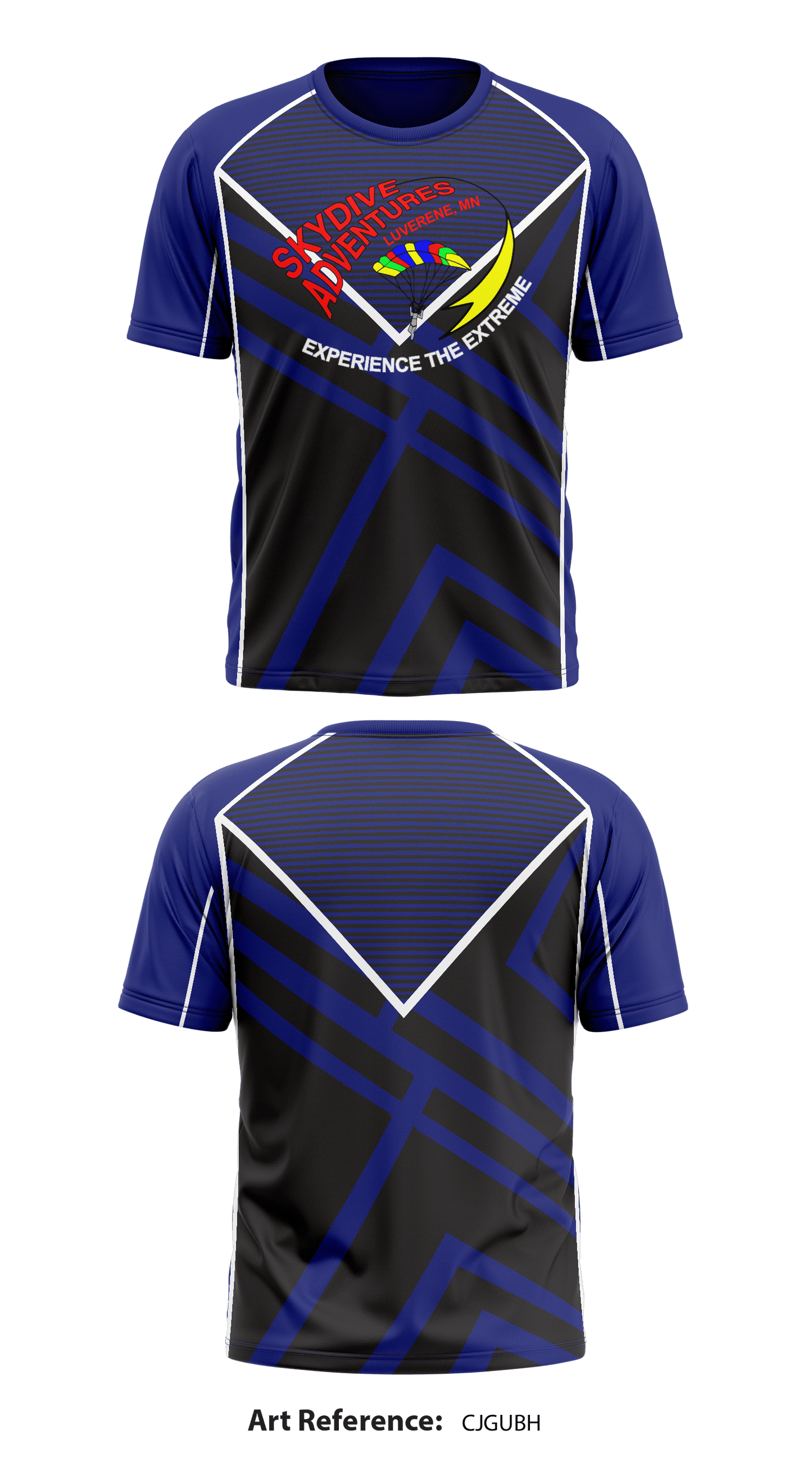 Skydive Adventures Store 1 Core Men's SS Performance Tee - cJGuBH