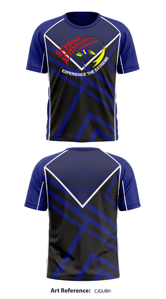 Skydive Adventures Store 1 Core Men's SS Performance Tee - cJGuBH