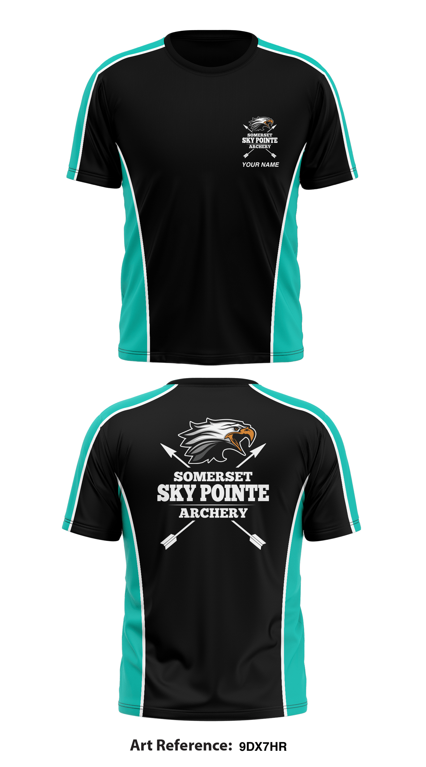 Somerset Academy Sky Pointe Core Men's SS Performance Tee - 9Dx7hr