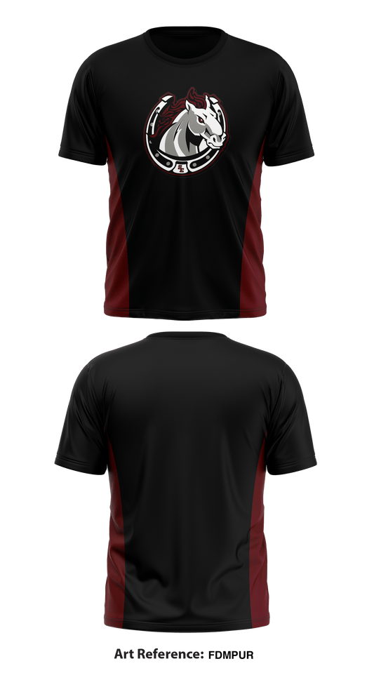 South Effingham Mustangs Store 1 Core Men's SS Performance Tee - fDMpUR