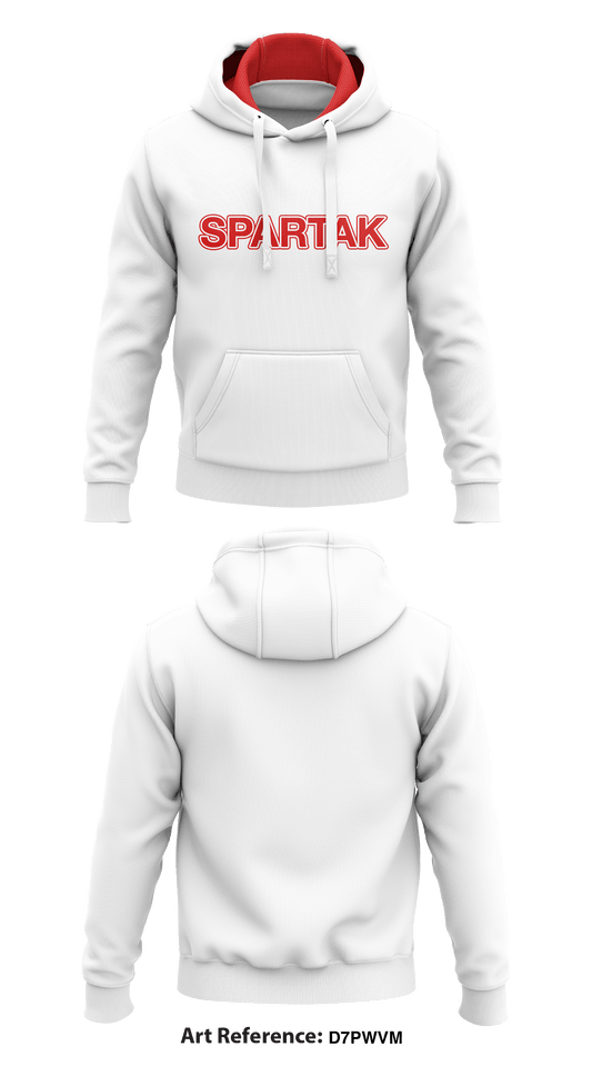 Spartak Store 1  Core Men's Hooded Performance Sweatshirt - D7pWVM