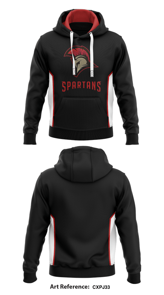 Spartans Store 4  Core Men's Hooded Performance Sweatshirt - cxpj33