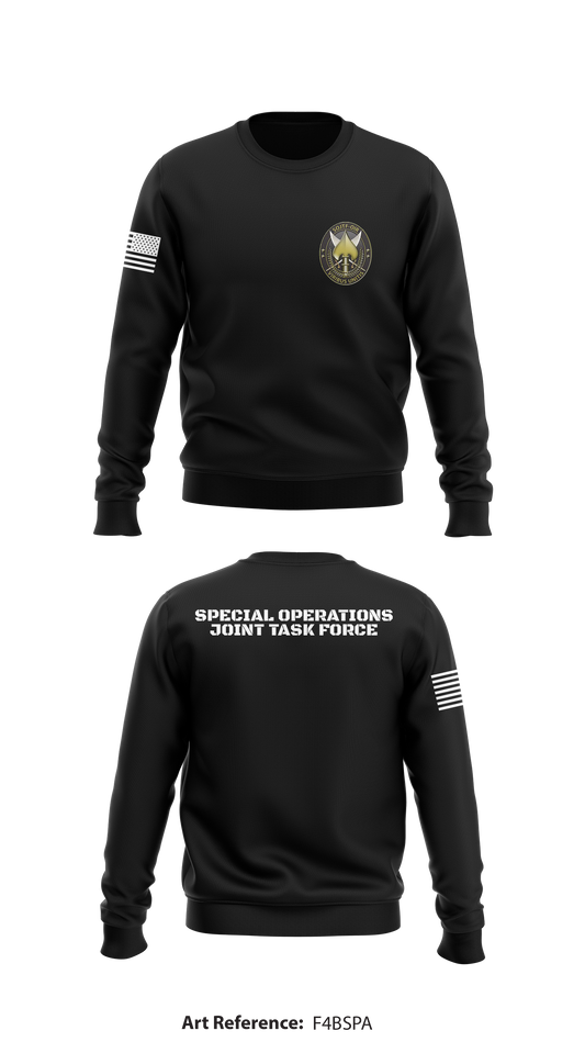 Special Operations Joint Task Force Core Men's Crewneck Performance Sweatshirt - f4BsPA