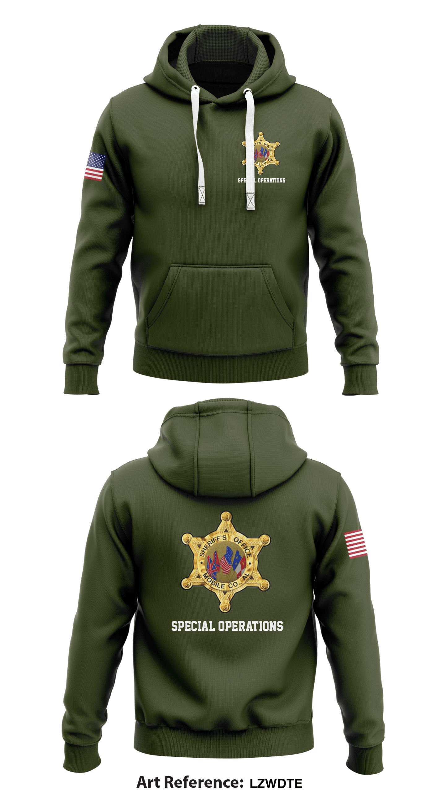 Special operations  Store 1 Core Men's Hooded Performance Sweatshirt - LzwDTE