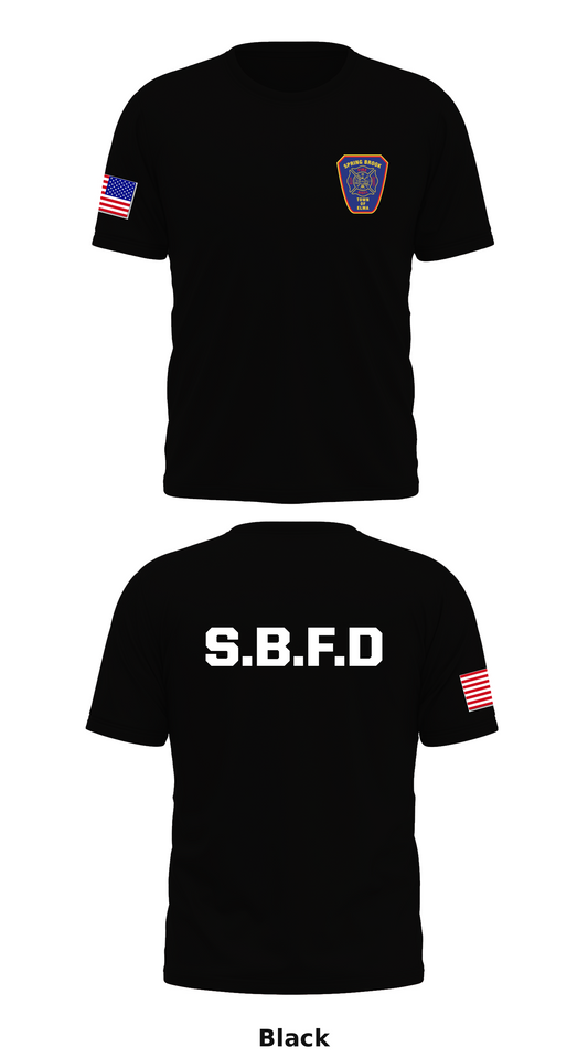 Spring Brook Fire District #1 Store 1 Core Men's SS Performance Tee - 40075867648