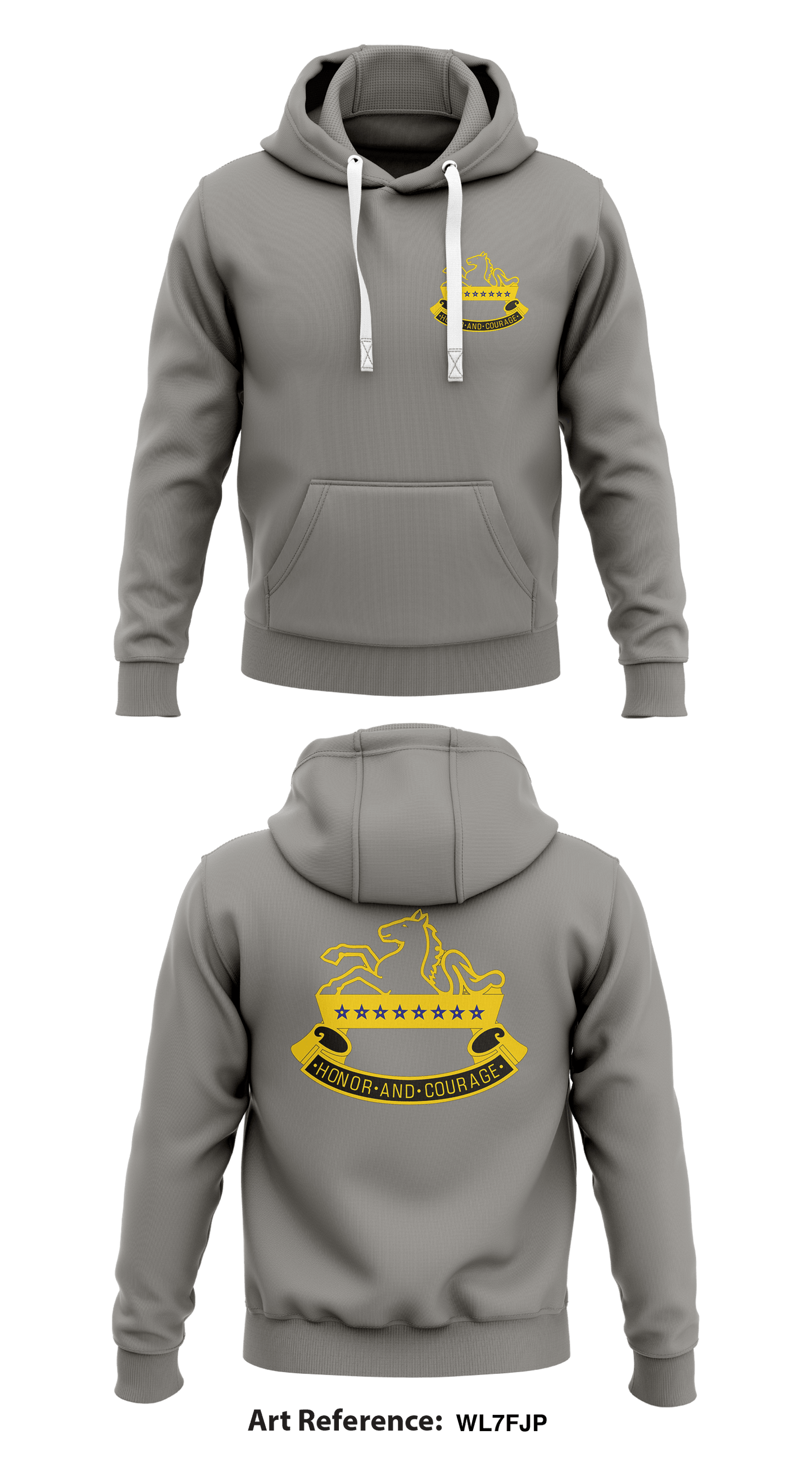 Stallions Store 1  Core Men's Hooded Performance Sweatshirt - WL7fJp