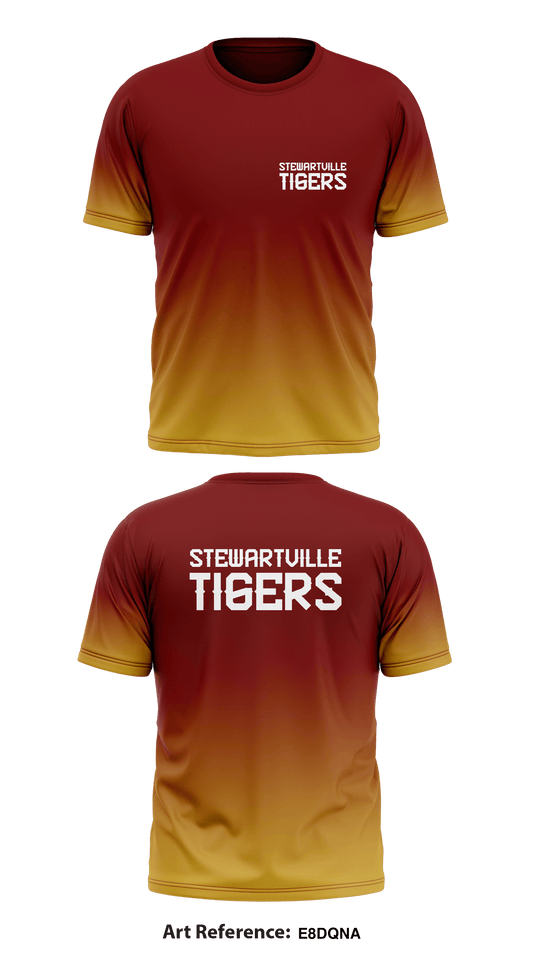 STEWARTVILLE TIGERS Store 1 Core Men's SS Performance Tee - e8DqnA