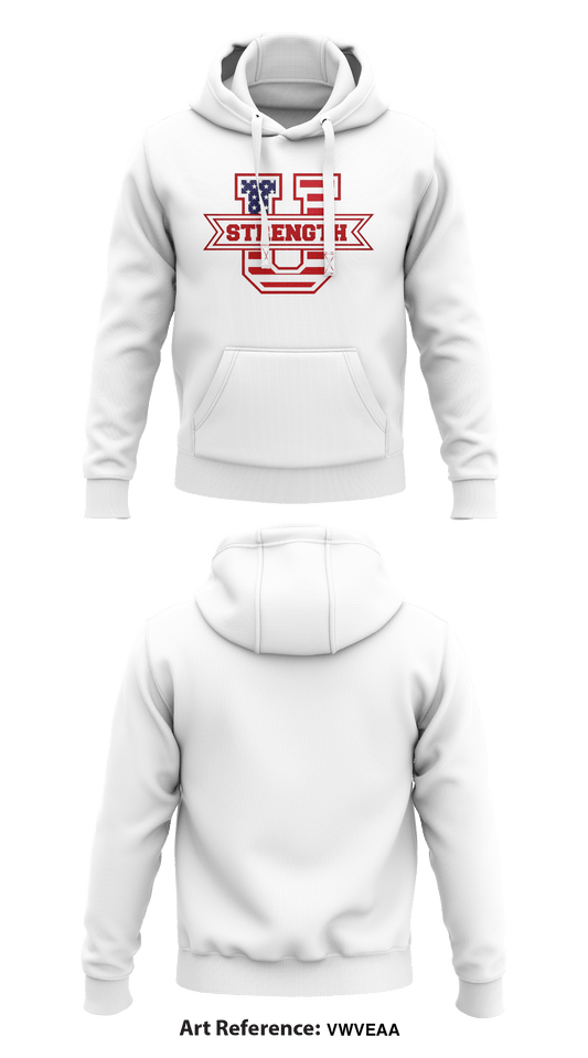 Strength U  Core Men's Hooded Performance Sweatshirt - vwvEAa