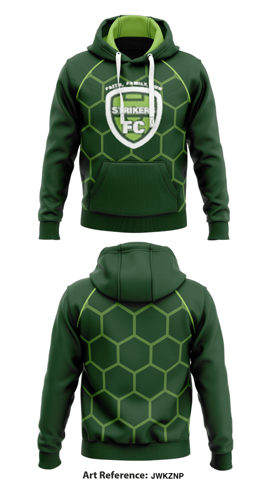 Strikers FC  Core Men's Hooded Performance Sweatshirt - JWKzNp