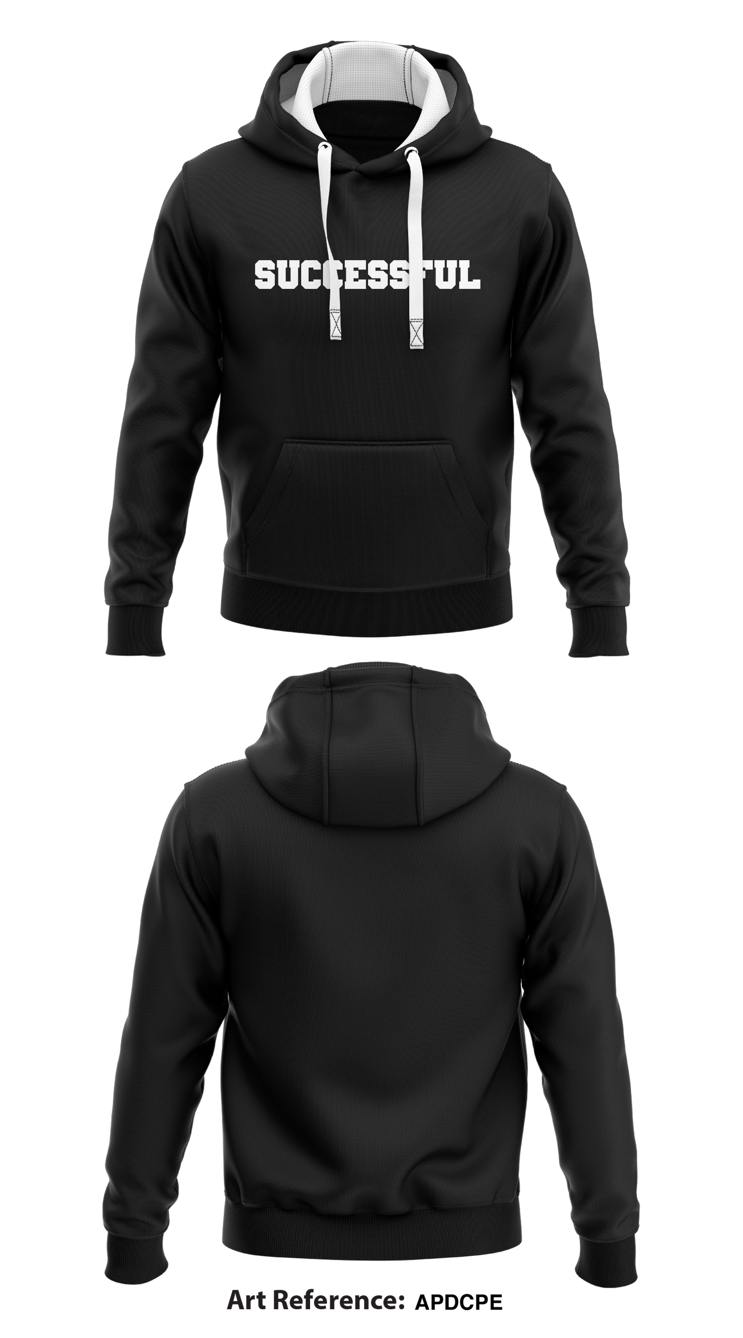 Successful Store 1  Core Men's Hooded Performance Sweatshirt - APdCPE