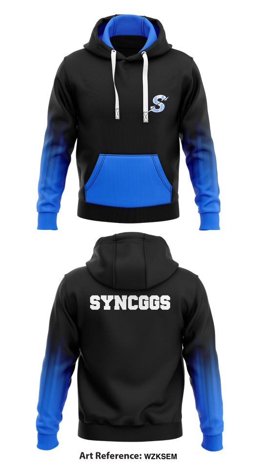 Syncggs Store 1 Core Men's Hooded Performance Sweatshirt - wzkSem