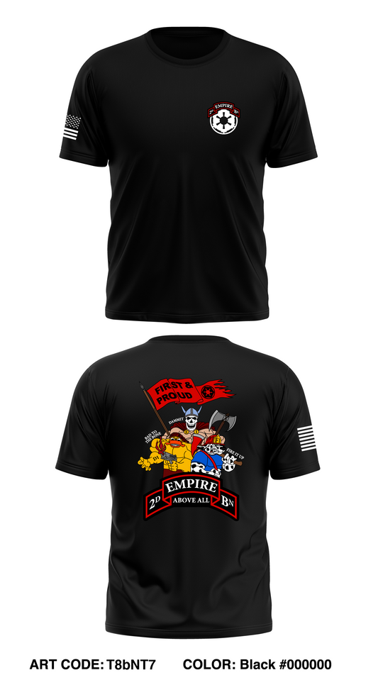 2 BN, 1 Reg, USCC Core Men's SS Performance Tee - T8bNT7