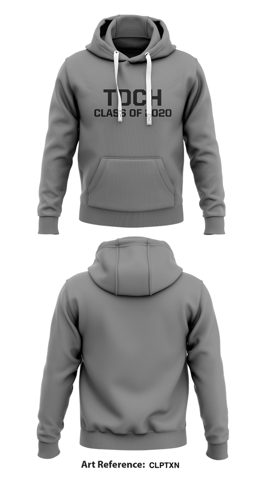 TDCH Core Men's Hooded Performance Sweatshirt - cLPTxN