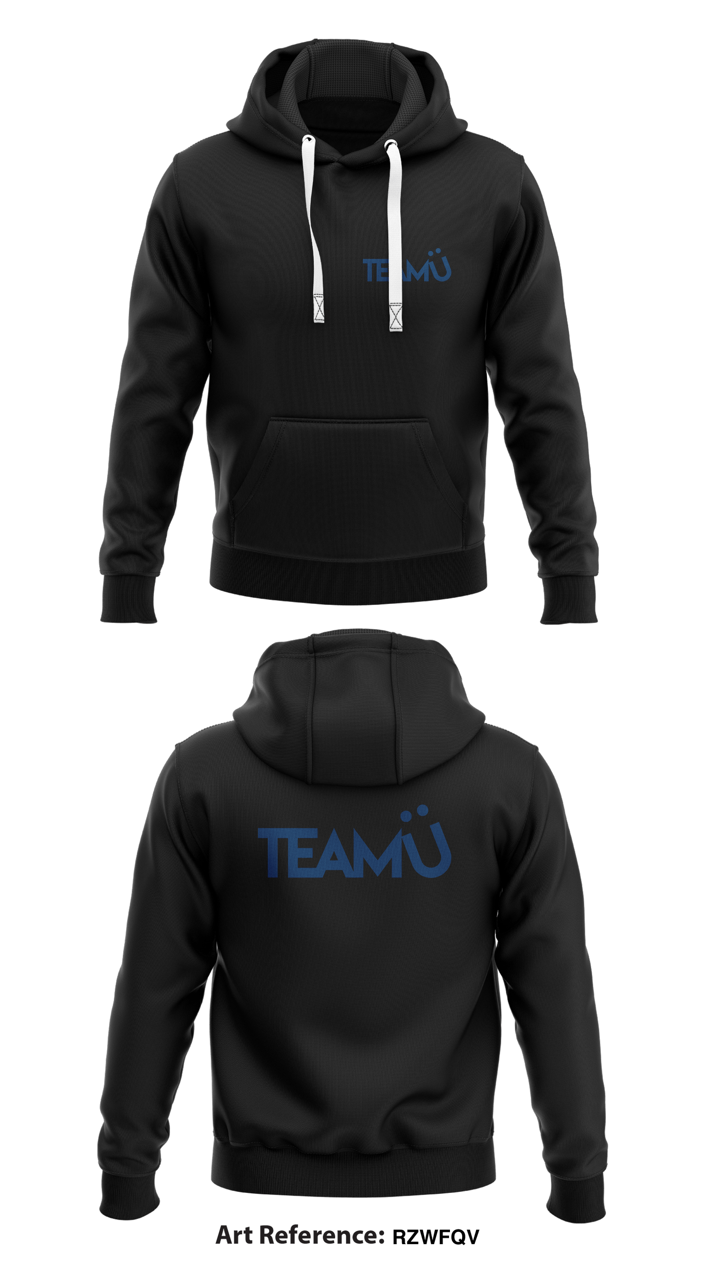 TEAMU Store 1 Core Men's Hooded Performance Sweatshirt - RZWFQv