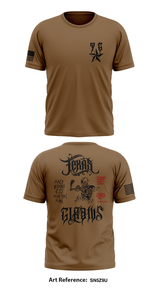 TEXAS GLADIUS Store 1 Core Men's SS Performance Tee - Sn5Z9U