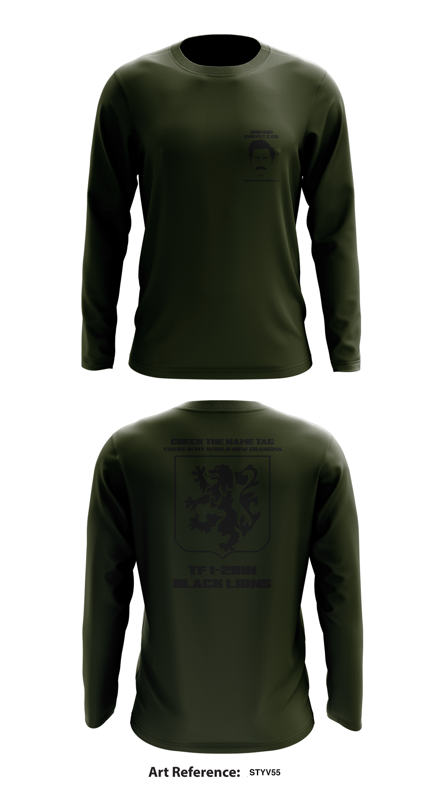 TF 1-28IN Store 1 Core Men's LS Performance Tee - Styv55