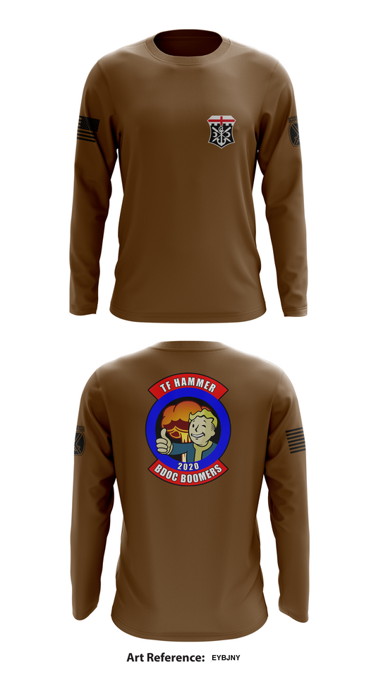 TF HAMMER Store 1 Core Men's LS Performance Tee - eYBJNY
