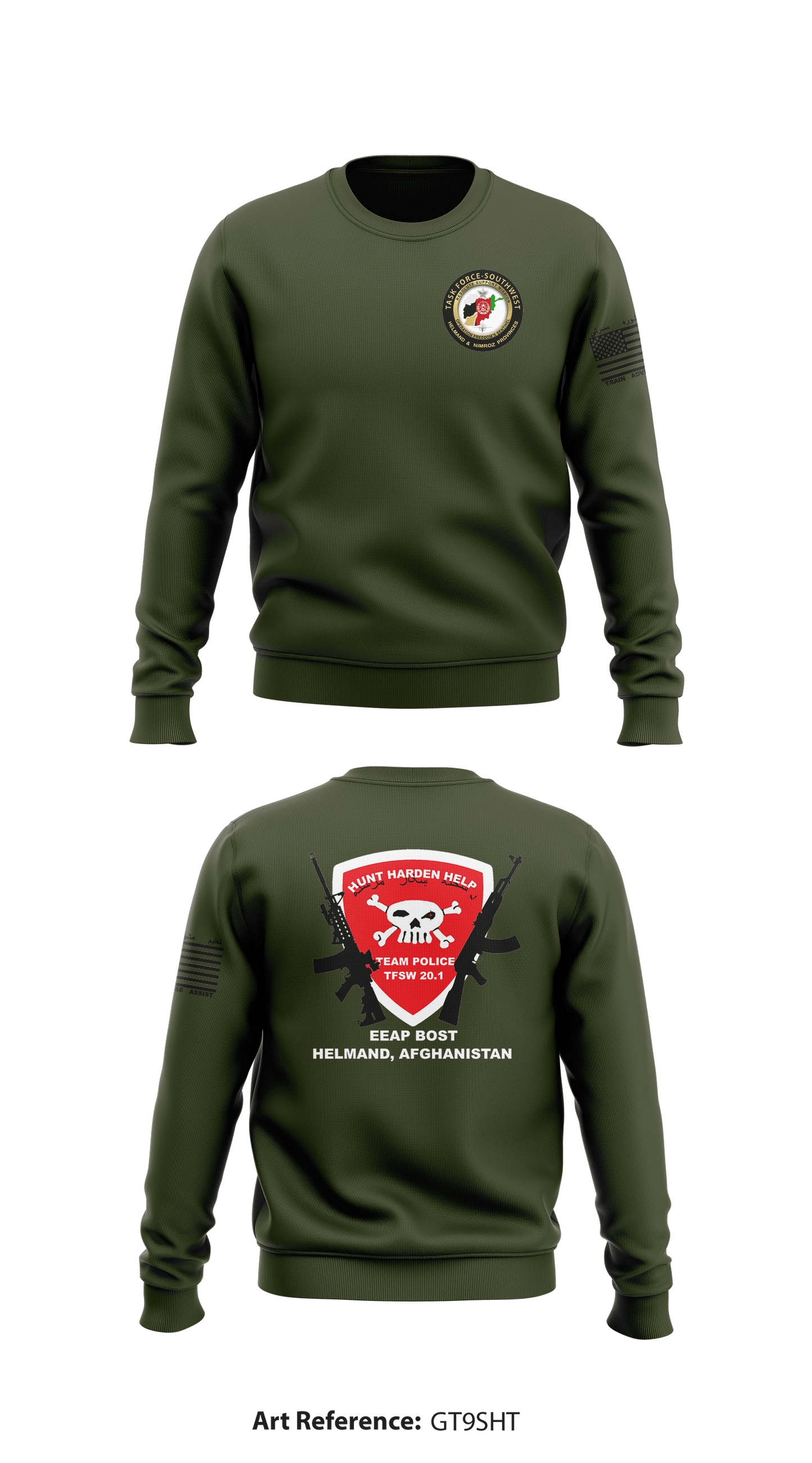 TFSW 20.1 Store 1 Core Men's Crewneck Performance Sweatshirt - gT9SHT