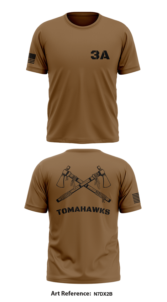 TOMAHAWKS Store 1 Core Men's SS Performance Tee - N7dX2B