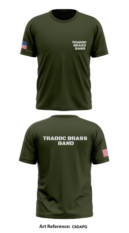 TRADOC BRASS BAND Core Men's SS Performance Tee - c6daPG