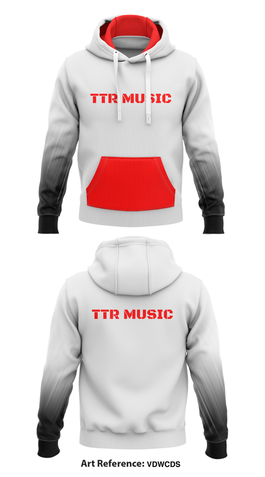 TTR Music Store 1 Core Men's Hooded Performance Sweatshirt - vDWcDs