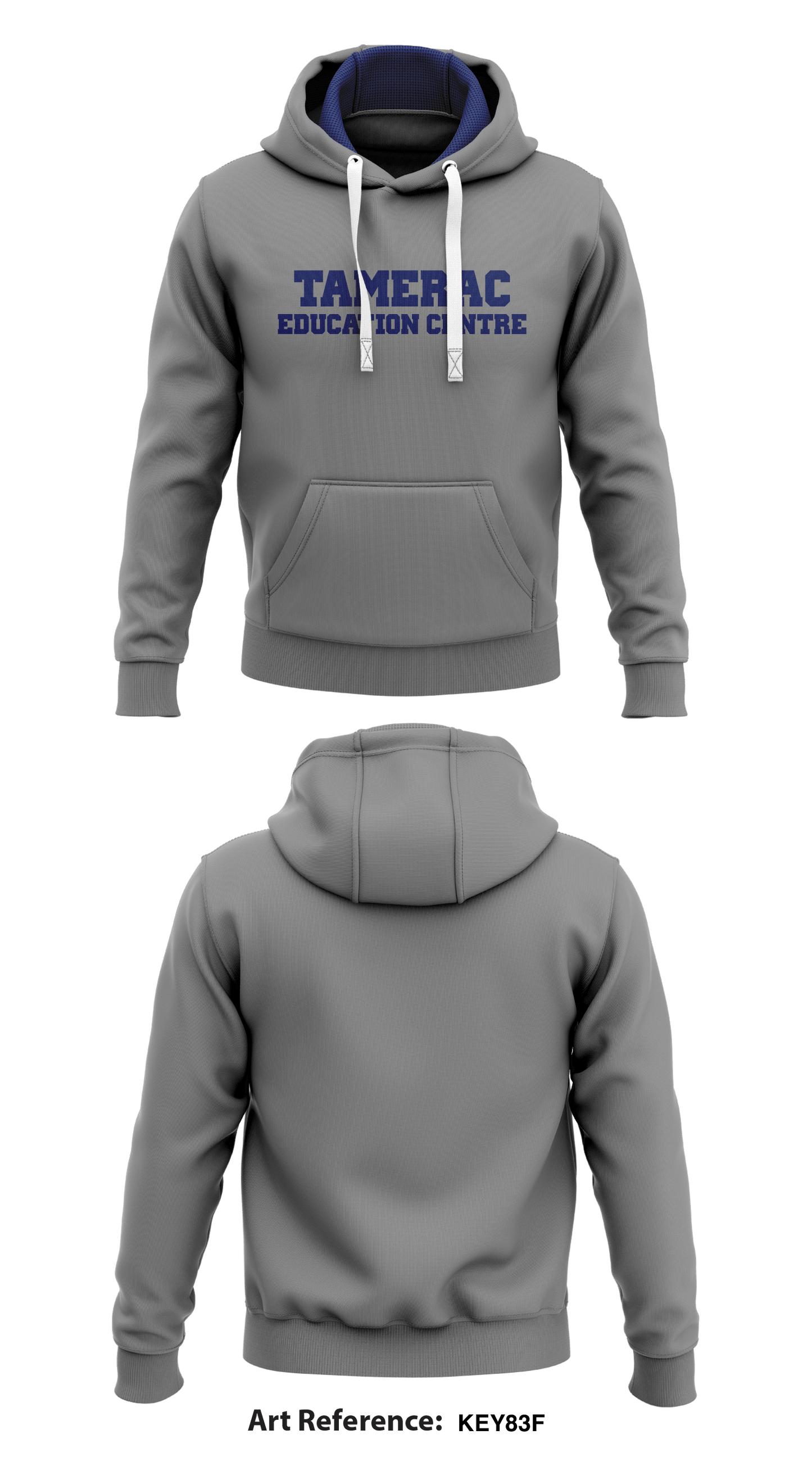 Tamerac Education Centre  Store 1  Core Men's Hooded Performance Sweatshirt - key83F