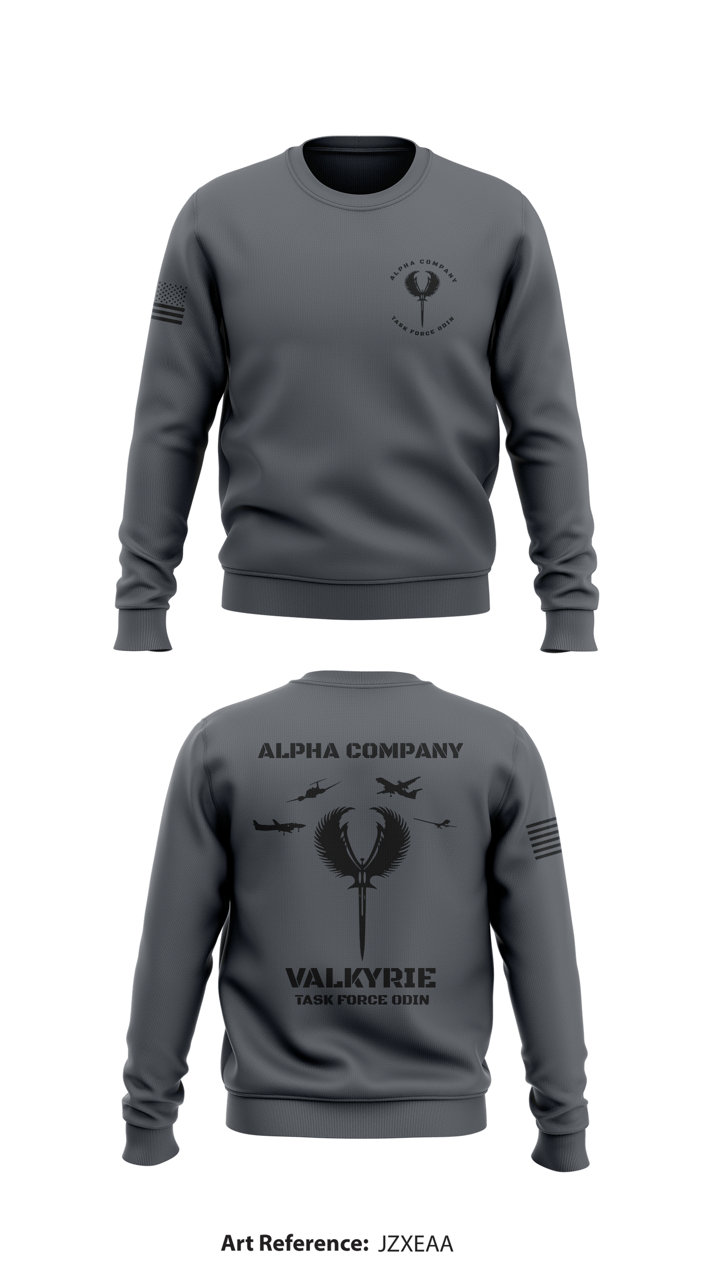 Task Force Odin Store 1 Core Men's Crewneck Performance Sweatshirt - JZxEaa