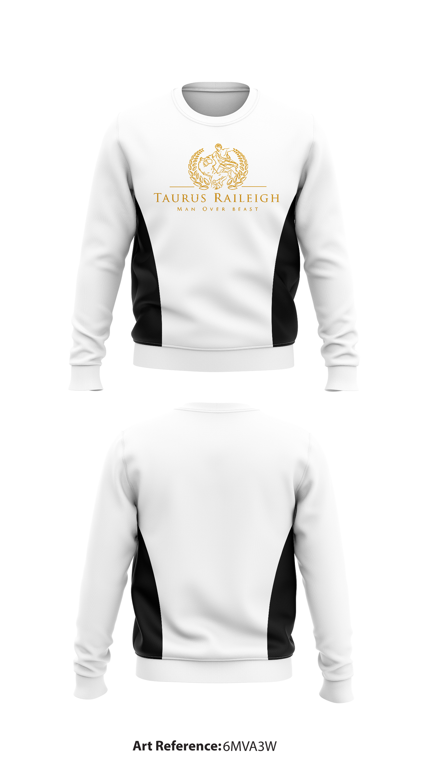Taurus Raileigh Store 1 Core Men's Crewneck Performance Sweatshirt - 6Mva3W