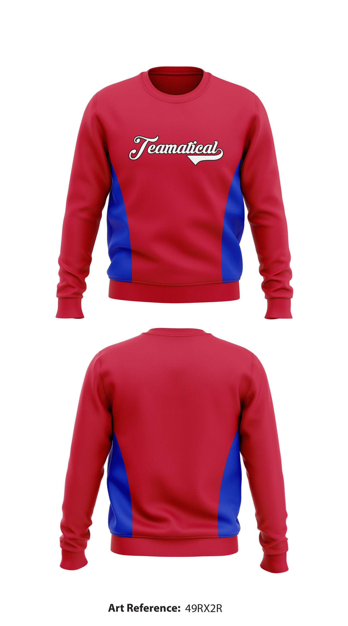 TEAMATICAL Store 1 Core Men's Crewneck Performance Sweatshirt - 49rx2r