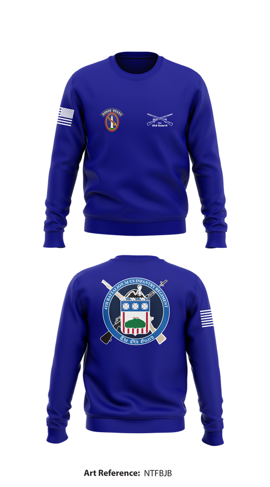 The Old Guard Store 1 Core Men's Crewneck Performance Sweatshirt - nTfBJB