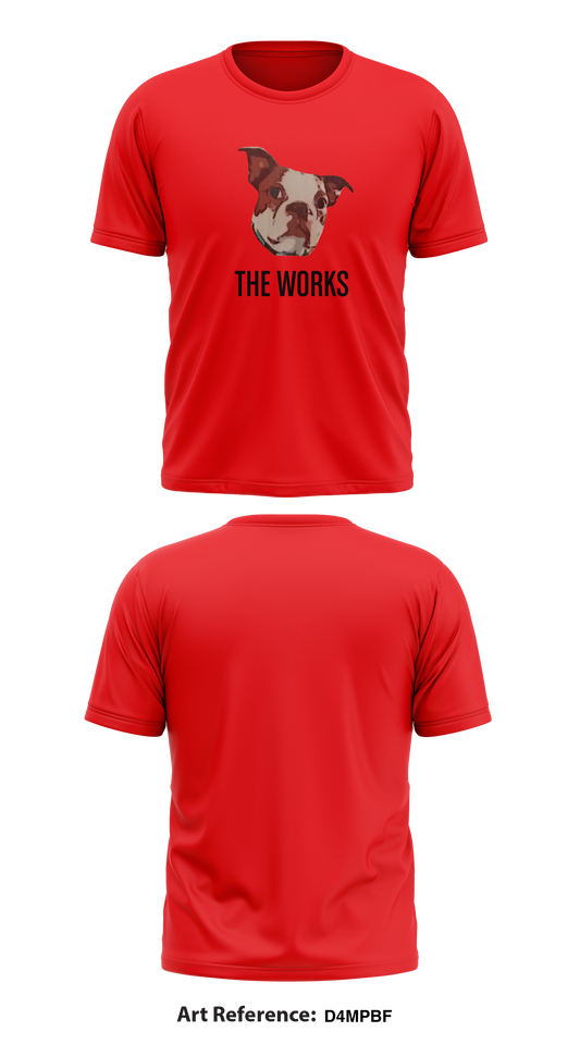 The Works Store 1 Core Men's SS Performance Tee - d4Mpbf