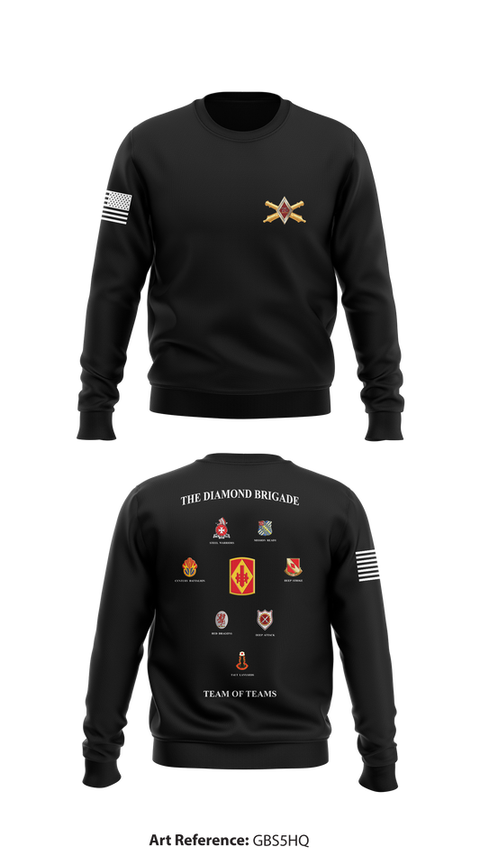75th Field Artillery Brigade Store 1 Core Men's Crewneck Performance Sweatshirt - gBs5hq