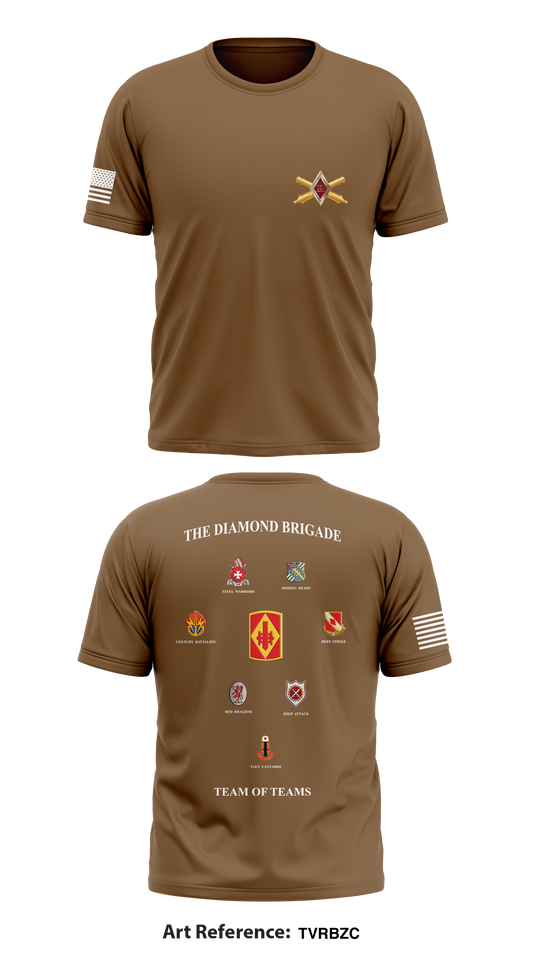 75th Field Artillery Brigade Store 1 Core Men's SS Performance Tee - TVrbzC