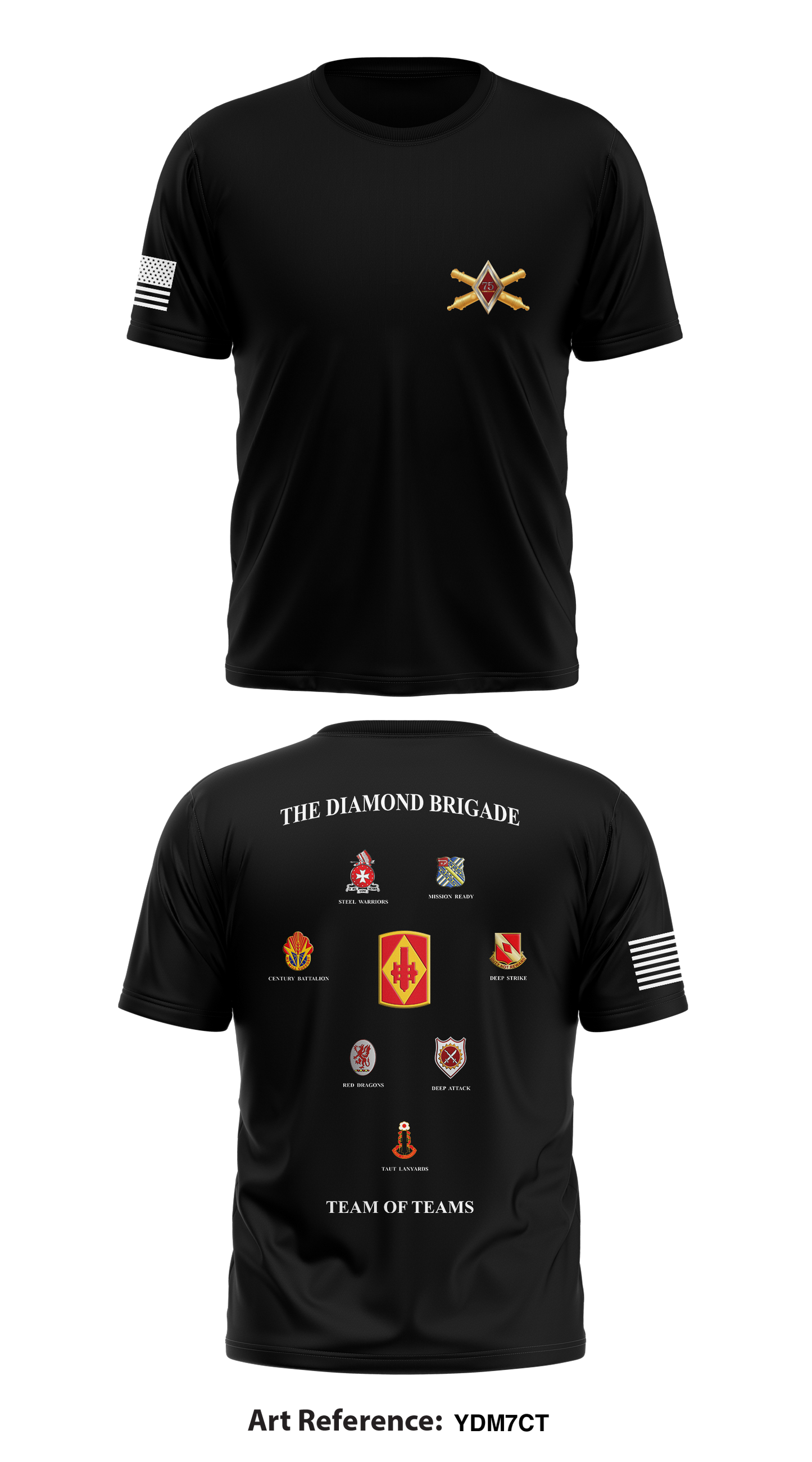 75th Field Artillery Brigade Store 1 Core Men's SS Performance Tee - Ydm7Ct